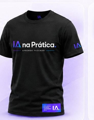 Camiseta oficial do aluno IA na Prática